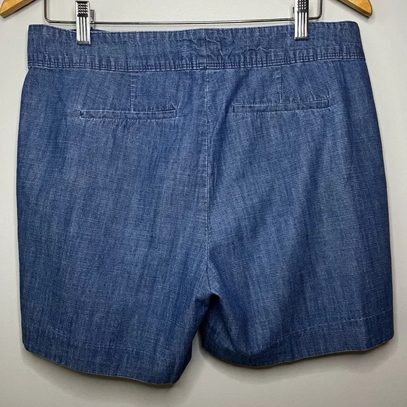 The Limited Dark Chambray Blue Short Size 8 - Picture 4 of 10